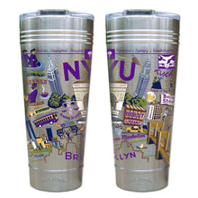 Load image into Gallery viewer, New York University (NYU) Collegiate Thermal Tumbler Thermal Tumbler catstudio