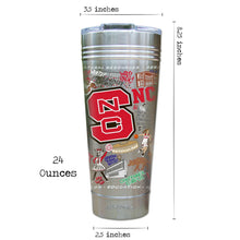 Load image into Gallery viewer, North Carolina State University Collegiate Thermal Tumbler Thermal Tumbler catstudio