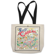 Load image into Gallery viewer, North Carolina Tote Bag Canvas Tote Bag catstudio