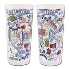Load image into Gallery viewer, North Carolina, University of Collegiate Drinking Glass Glass catstudio