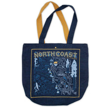 Load image into Gallery viewer, North Coast Denim Tote Bag Denim Tote Bag catstudio