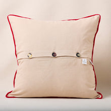 Load image into Gallery viewer, North Pole 1 Hand-Embroidered Pillow Pillow catstudio