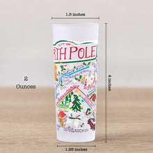 Load image into Gallery viewer, North Pole City Shot Glass Shot Glass catstudio