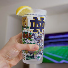 Load image into Gallery viewer, Notre Dame, University of Collegiate Drinking Glass Glass catstudio