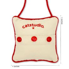 Load image into Gallery viewer, Nutcracker Mini Pillow Ornament Mini Pillow catstudio