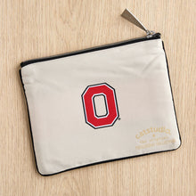 Load image into Gallery viewer, Ohio State University Collegiate Zip Pouch Pouch catstudio