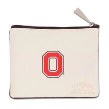 Load image into Gallery viewer, Ohio State University Collegiate Zip Pouch Pouch catstudio