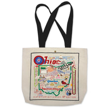 Load image into Gallery viewer, Ohio Tote Bag Canvas Tote Bag catstudio