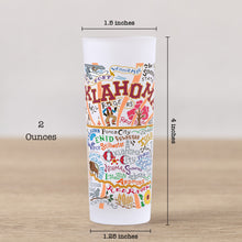 Load image into Gallery viewer, Oklahoma Shot Glass Shot Glass catstudio