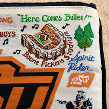 Load image into Gallery viewer, Oklahoma State University Collegiate Zip Pouch Pouch catstudio