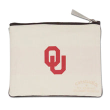 Load image into Gallery viewer, Oklahoma, University of Collegiate Zip Pouch Pouch catstudio
