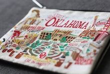 Load image into Gallery viewer, Oklahoma, University of Collegiate Zip Pouch Pouch catstudio