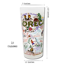 Load image into Gallery viewer, Oregon Drinking Glass Glass catstudio
