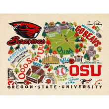 Load image into Gallery viewer, Oregon State University Collegiate Fine Art Print Art Print catstudio
