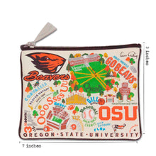 Load image into Gallery viewer, Oregon State University Collegiate Zip Pouch Pouch catstudio