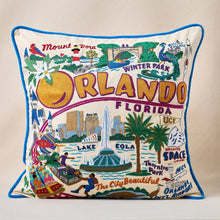 Load image into Gallery viewer, Orlando Hand-Embroidered Pillow Pillow catstudio