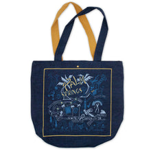 Load image into Gallery viewer, Palm Springs Denim Tote Bag Denim Tote Bag catstudio