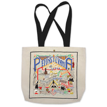 Load image into Gallery viewer, Pennsylvania Tote Bag Canvas Tote Bag catstudio
