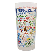 Load image into Gallery viewer, Pepperdine University Collegiate Drinking Glass Glass catstudio