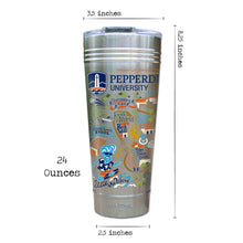 Load image into Gallery viewer, Pepperdine University Collegiate Thermal Tumbler Thermal Tumbler catstudio