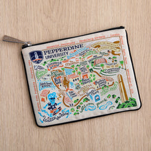 Load image into Gallery viewer, Pepperdine University Collegiate Zip Pouch Pouch catstudio