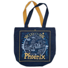 Load image into Gallery viewer, Phoenix Denim Tote Bag Denim Tote Bag catstudio
