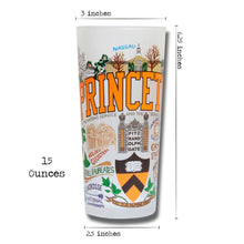 Load image into Gallery viewer, Princeton University Collegiate Drinking Glass Glass catstudio