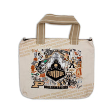 Load image into Gallery viewer, Purdue University Collegiate Tote Bag Tote Bag catstudio