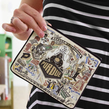 Load image into Gallery viewer, Purdue University Collegiate Zip Pouch Pouch catstudio