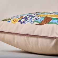 Load image into Gallery viewer, Rocky Mountain National Park Hand-Embroidered Pillow Pillow catstudio