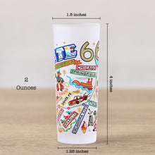 Load image into Gallery viewer, Route 66 Shot Glass Shot Glass catstudio