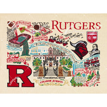 Load image into Gallery viewer, Rutgers University Collegiate Fine Art Print Art Print catstudio