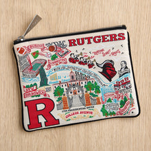 Load image into Gallery viewer, Rutgers University Collegiate Zip Pouch Pouch catstudio