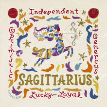 Load image into Gallery viewer, Sagittarius Astrology Fine Art Print - 8x8 Art Print catstudio