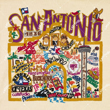 Load image into Gallery viewer, San Antonio Fine Art Print Art Print catstudio