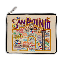 Load image into Gallery viewer, San Antonio Zip Pouch Pouch catstudio