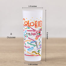 Load image into Gallery viewer, Ski Colorado Shot Glass Shot Glass catstudio