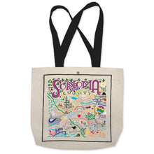 Load image into Gallery viewer, Sonoma County Tote Bag Canvas Tote Bag catstudio