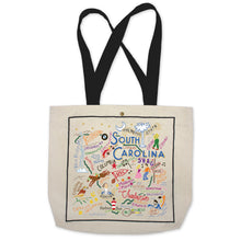 Load image into Gallery viewer, South Carolina Tote Bag Canvas Tote Bag catstudio