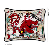 Load image into Gallery viewer, South Carolina, University of Collegiate Embroidered Pillow Pillow catstudio