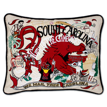 Load image into Gallery viewer, South Carolina, University of Collegiate Embroidered Pillow Pillow catstudio