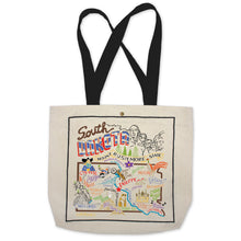Load image into Gallery viewer, South Dakota Tote Bag Canvas Tote Bag catstudio