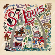 Load image into Gallery viewer, St. Louis Fine Art Print Art Print catstudio