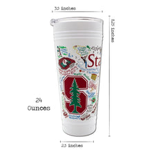 Load image into Gallery viewer, Stanford University Collegiate Thermal Tumbler in White - Limited Edition! Thermal Tumbler catstudio