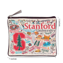 Load image into Gallery viewer, Stanford University Collegiate Zip Pouch Pouch catstudio