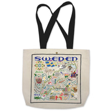 Load image into Gallery viewer, Sweden Tote Bag Canvas Tote Bag catstudio