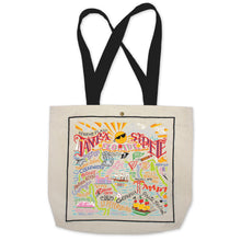 Load image into Gallery viewer, Tampa-St Pete Tote Bag Canvas Tote Bag catstudio