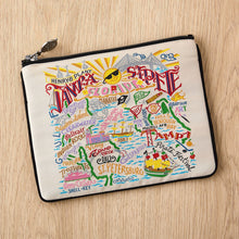 Load image into Gallery viewer, Tampa St. Pete Zip Pouch Pouch catstudio