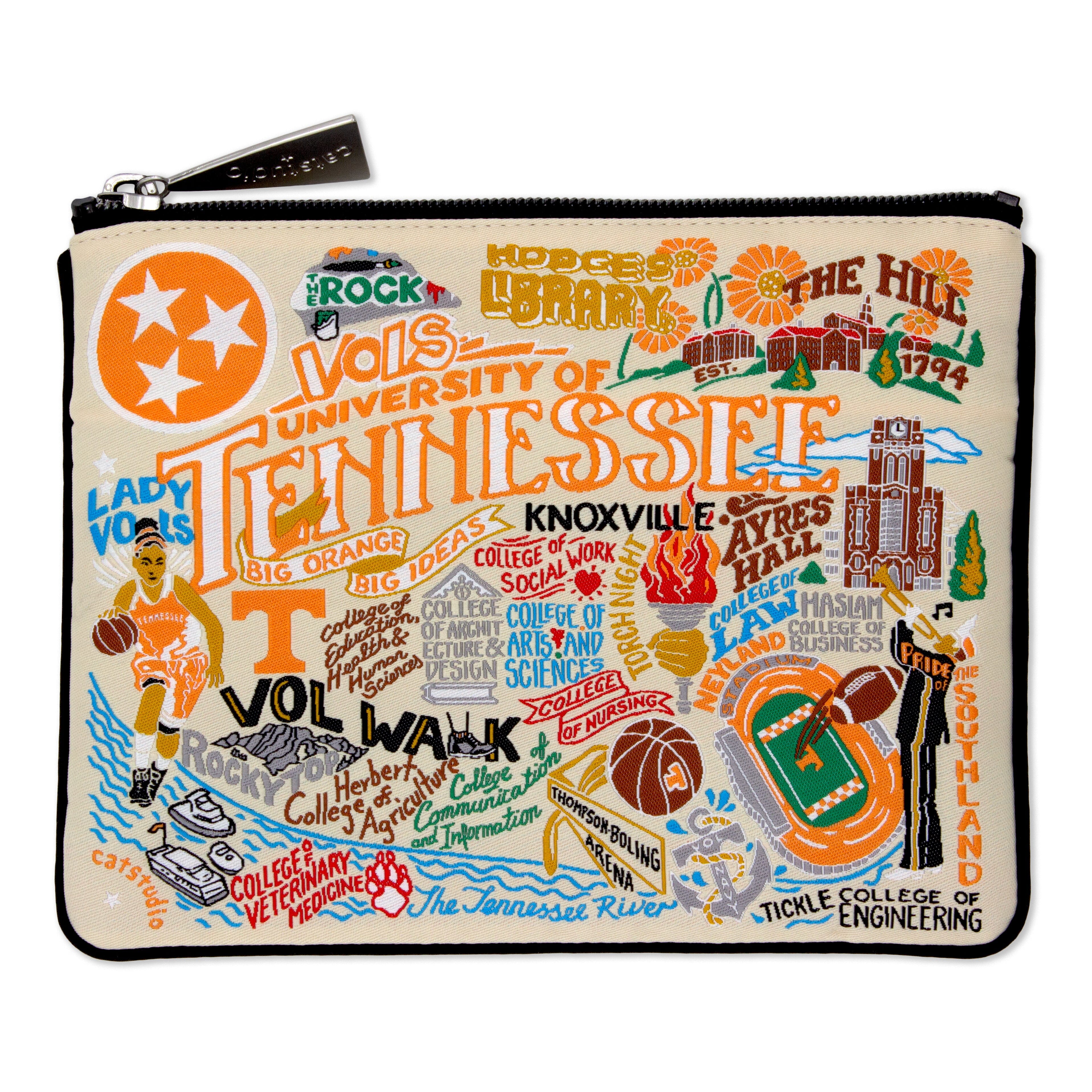 University of Tennessee Zip Pouch | Collegiate Collection by