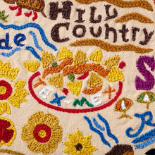 Load image into Gallery viewer, Texas Hand-Embroidered Pillow Pillow catstudio